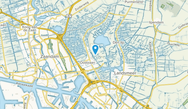Oostzaan, North Holland Map