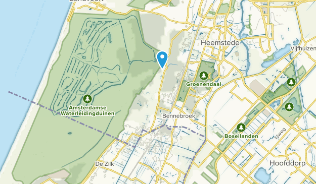 Vogelenzang, North Holland Map