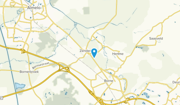 Zenderen, Overijssel Map