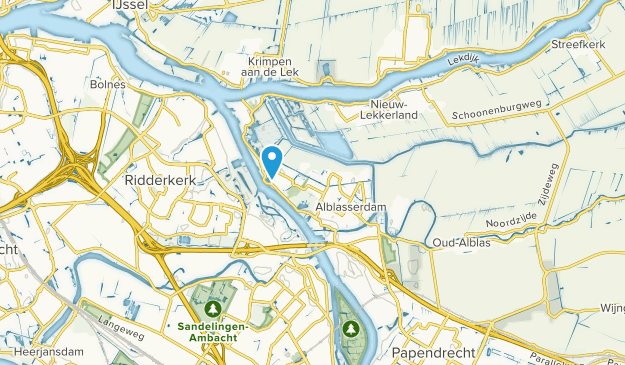 Alblasserdam, South Holland Map