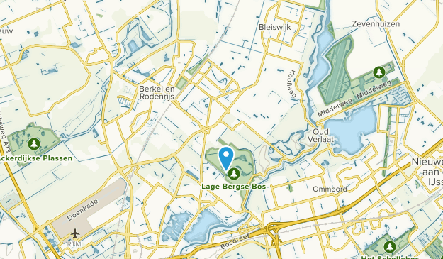 Bergschenhoek, Hollande-Méridionale Map