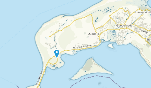 Ouddorp, South Holland Map
