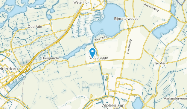 Woubrugge, Provinz Südholland Map