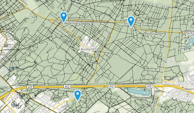 Austerlitz, Provincia de Utrecht Map