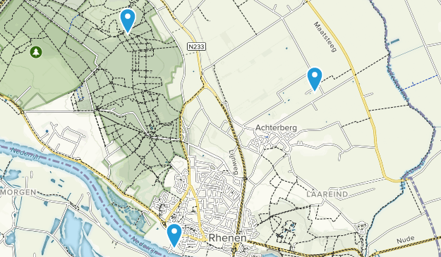 Rhenen, Utrecht Map