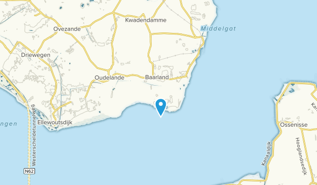 Baarland, Zeeland Map