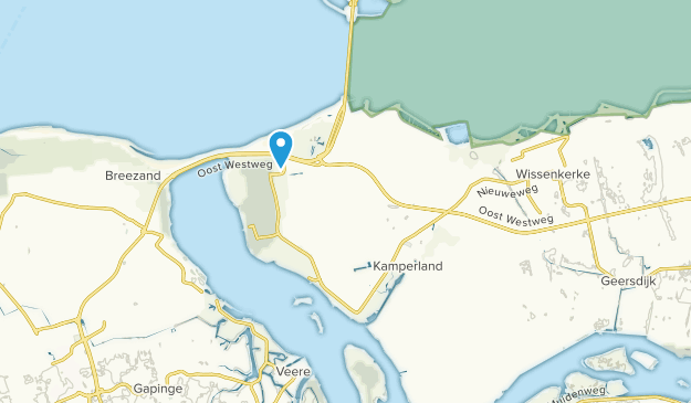 Kamperland, Zelanda Map