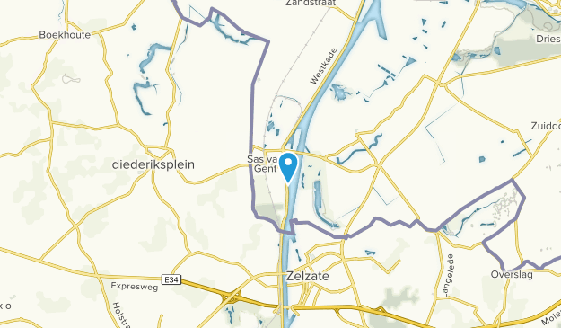 Sas van Gent, Zeeland Map