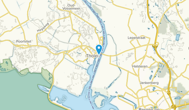 Tholen, Zeeland Map