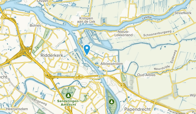 Alblasserdam, Zuid-Holland Map