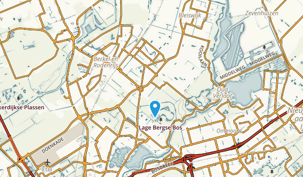 Bergschenhoek, Zuid-Holland Map