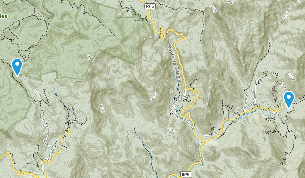 Sarraméa, Provincia Sur Map