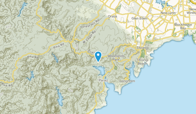 Mackies Rest, New Zealand Map