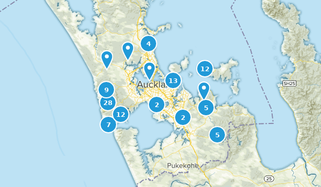 Auckland, Auckland Map