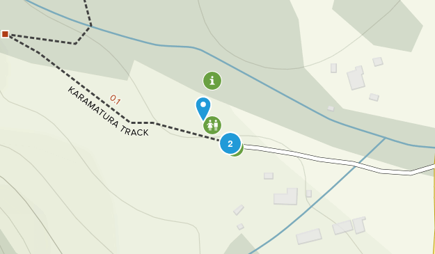 Huia, Auckland Region Map