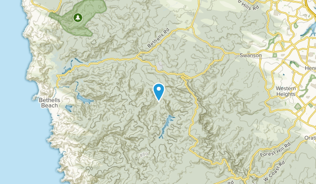 Swanson, Auckland Region Map