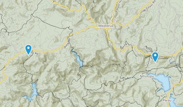 Waiatarua, Auckland Region Map