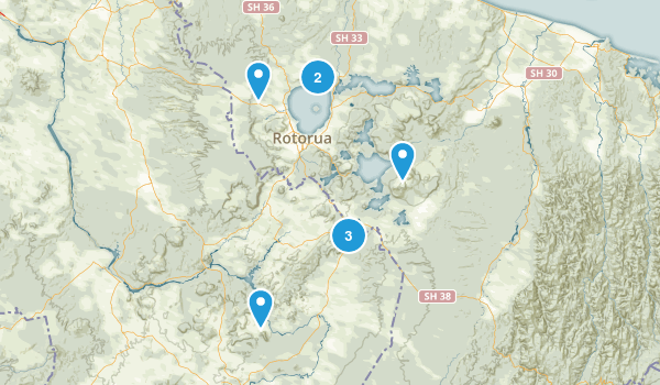 Oturoa, Bay of Plenty Region Map