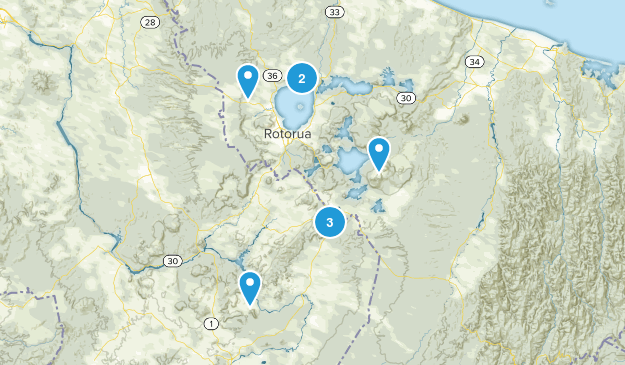 Oturoa, Bay of Plenty Region Map