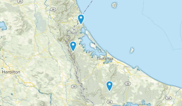 Waihi Beach, Bay of Plenty Region Map