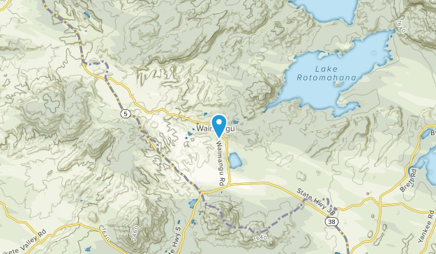 Waimangu, Bay of Plenty Region Map