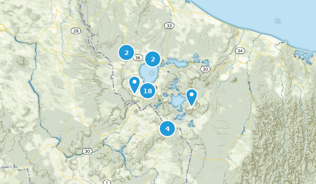 Rotorua, Bay of Plenty Map