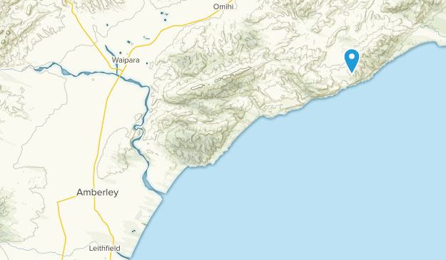 Amberley, Canterbury Map