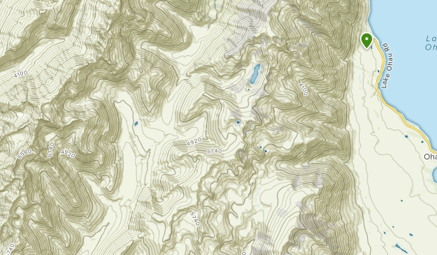 Ohau, Canterbury Map