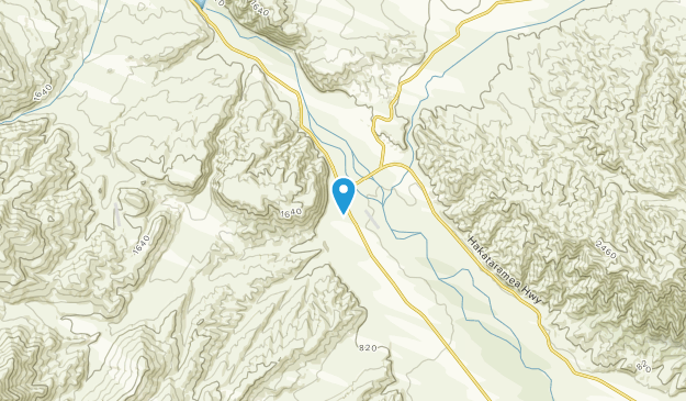 Kurow, Canterbury Region Map
