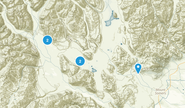 Lake Clearwater, Canterbury Region Map