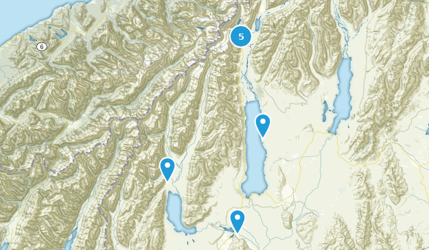 Twizel, Canterbury Region Map