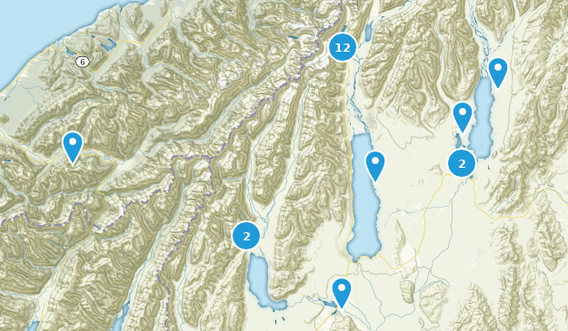 Twizel, Canterbury Map