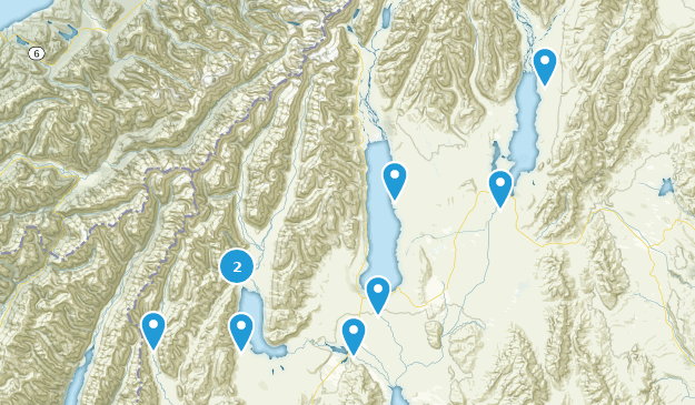 Twizel, Canterbury Map