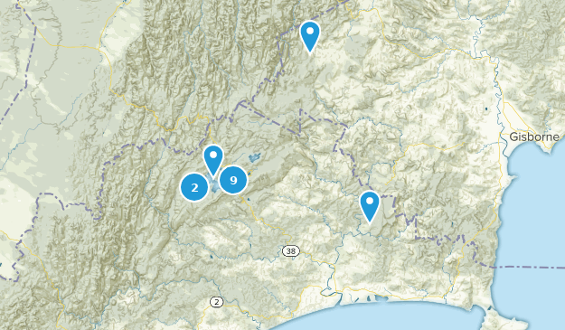 Wairoa, Hawke's Bay Map