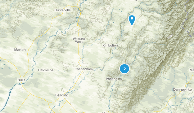 Feilding, Manawatu-Wanganui Map