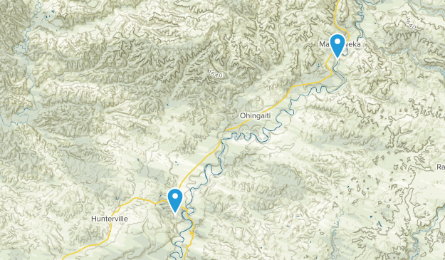 Hunterville, Manawatu-Wanganui Map
