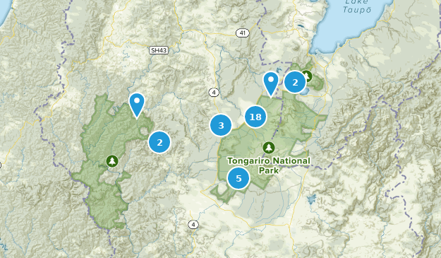 Owhango, Manawatu-Wanganui Map