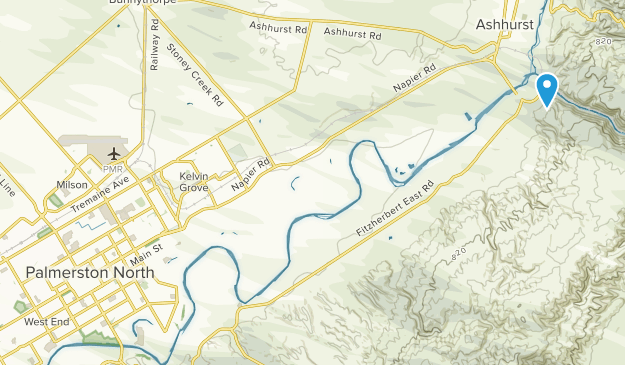 Palmerston North, Manawatu-Wanganui Map