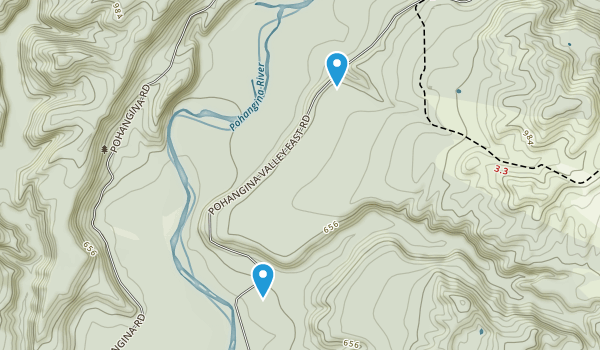 Ashhurst, Manawatu-Wanganui Region Map