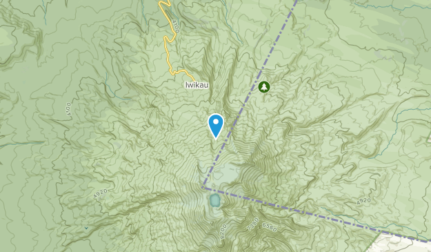 Iwikau Village, Manawatu-Wanganui Region Map