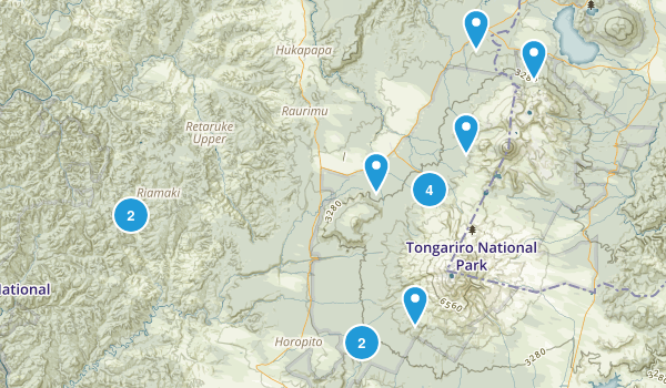 Papakai, Manawatu-Wanganui Region Map