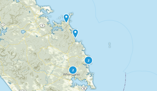 Hikurangi, Northland Map