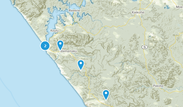 Kaikohe, Northland Map