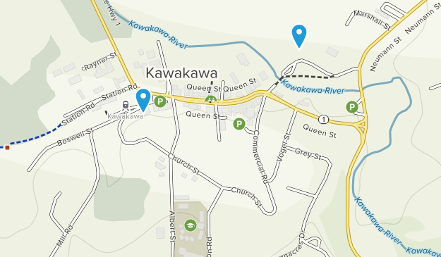 Kawakawa, Northland Map