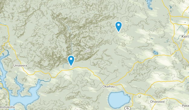 Okaihau, Northland Map
