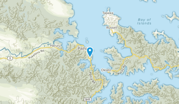 Paihia, Northland Map