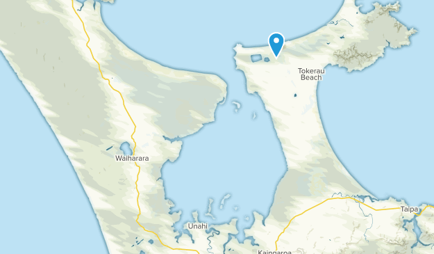 Awanui, Northland Region Map