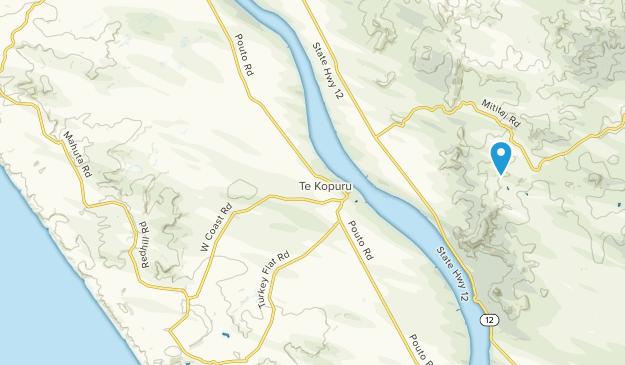 Dargaville, Northland Region Map