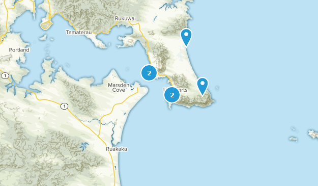 Ruakaka, Northland Map