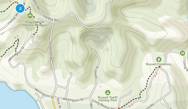 Russell, Northland Map